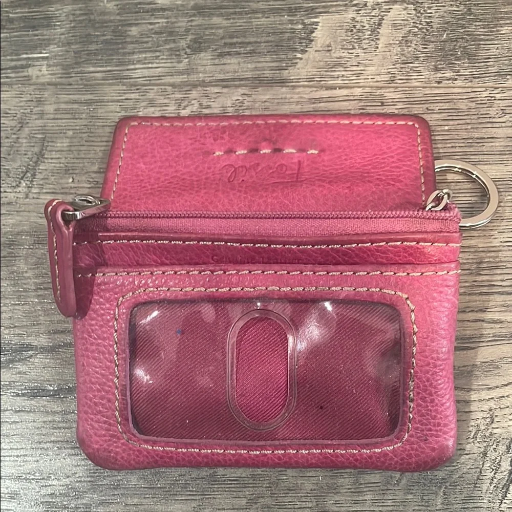 Fossil Pink Key & Card Holder Accessory - Picture 2 of 4
